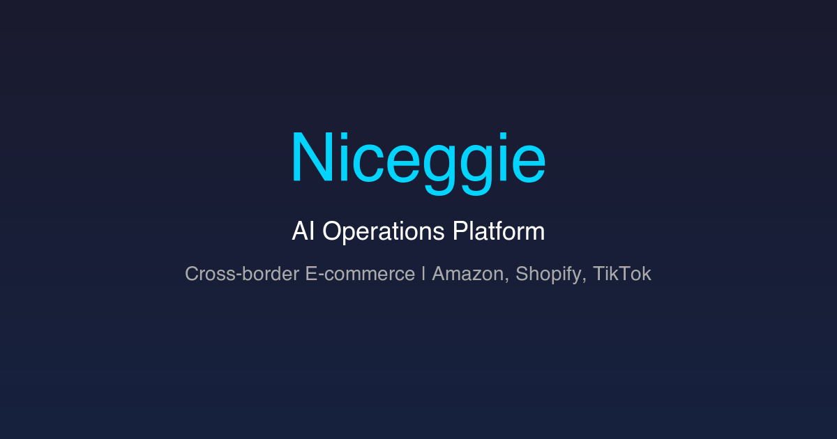 Niceggie — 官网预览图